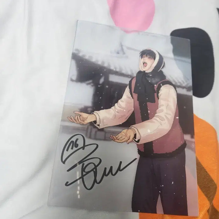 [SOLD OUT] 야화첩  아크릴 플레이트 개봉 싸인인쇄