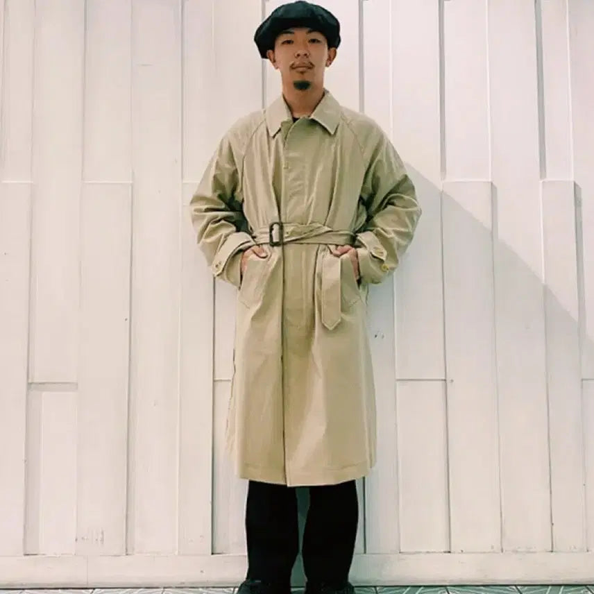 [BUNJANG] BEAMS COMICHI Linen-Like Coat / 비밍바이빔즈 코마츠 린넨 라이크 코트 (새상품)