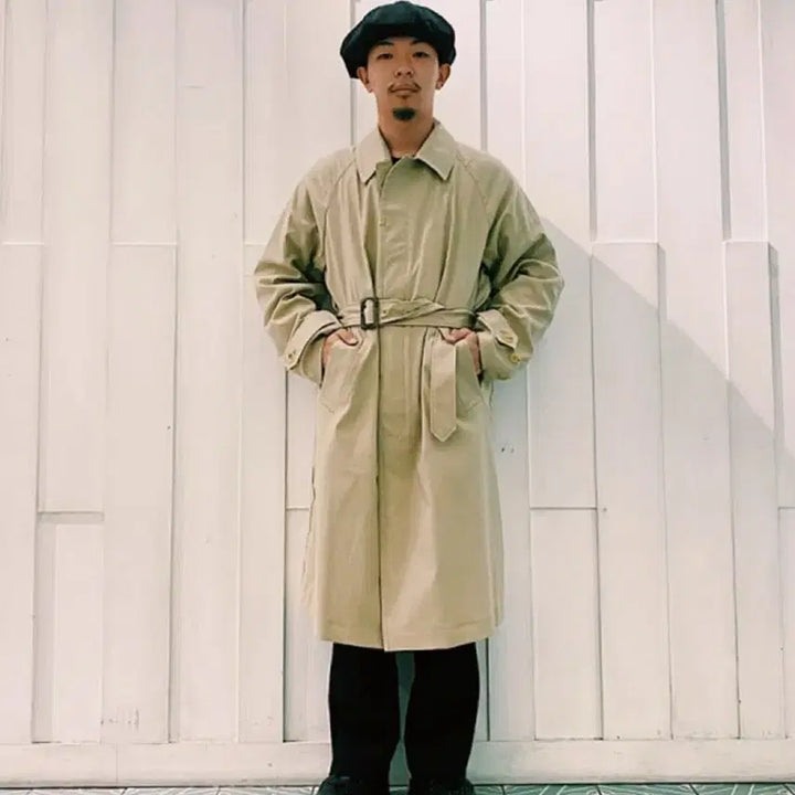 [BUNJANG] BEAMS COMICHI Linen-Like Coat / 비밍바이빔즈 코마츠 린넨 라이크 코트 (새상품)
