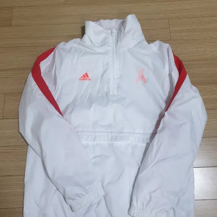 [BUNJANG] Adidas Windbreaker Anorak Half-Zip / 아디다스 바람막이 반집업