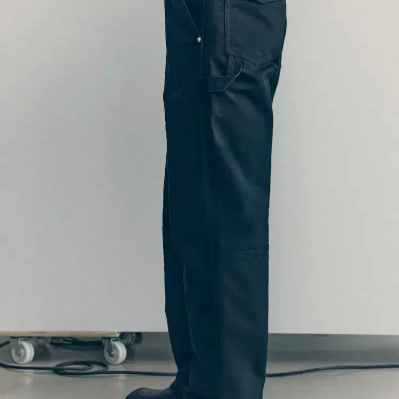 [BUNJANG] H&amp;M Atelier Carpenter Pants Black Size 32 / h&amp;m 아뜰리에 카펜터 팬츠 32