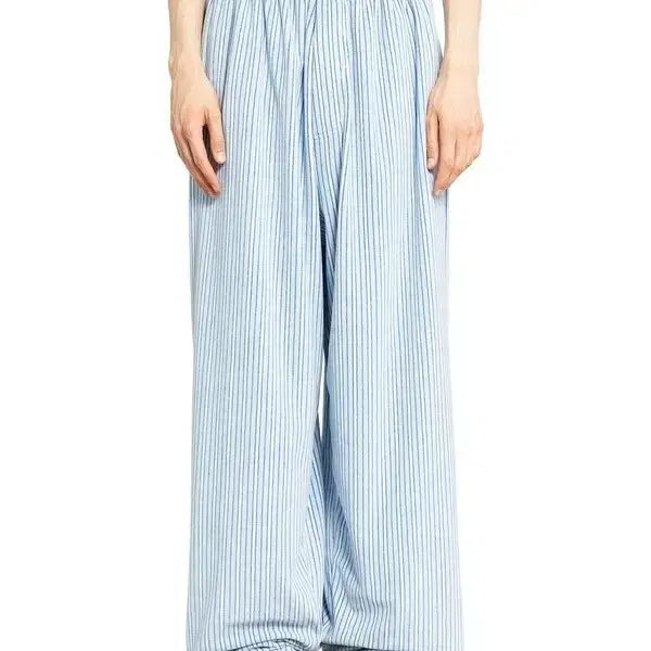 [BUNJANG] Balenciaga Large Pajama Pants Light Blue / [M] 발렌시아가 라지 파자마 팬츠 라이트 블루