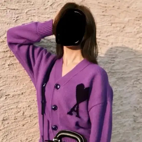 [BUNJANG] AMI Paris De Coeur Cardigan / 아미 가디건 백화점판