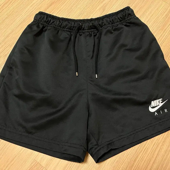 [BUNJANG] Nike Air Track Shorts Black Embroidered Logo / 나이키 에어 반바지 추리닝 블랙 / 자수 로고