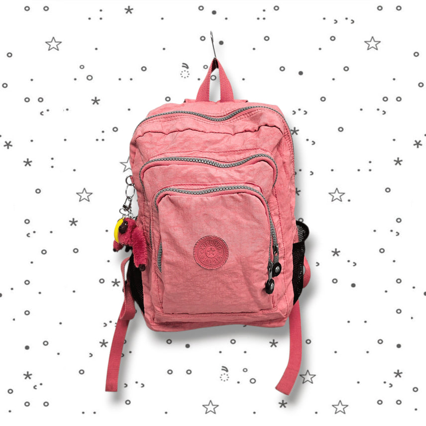 [BUNJANG] Kipling Pink Backpack / Kipling 키플링 핑크 백팩