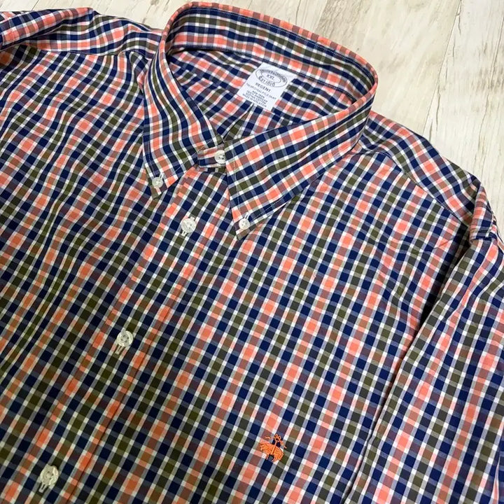 [BUNJANG] Brooks Brothers Checked Shirt XXL / [XXL] 브룩스 브라더스 체크 셔츠 새상품