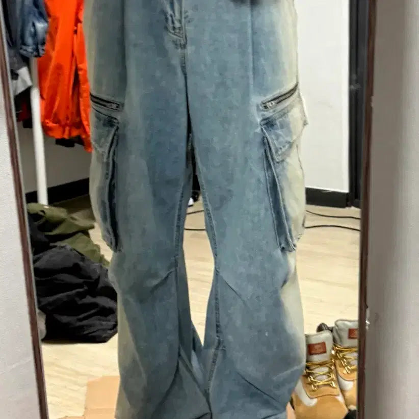 [BUNJANG] Minav Cargo Jeans / 미나브 청바지