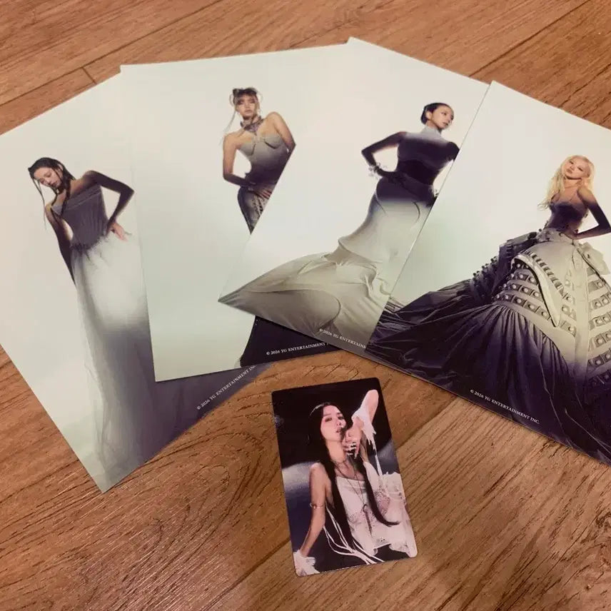 [BUNJANG] BLACKPINK Jisoo Photocard + Postcard Set / 국립중앙박물관 x 블랙핑크 엽서+지수 포카