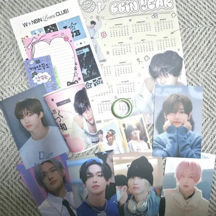 [BUNJANG] RIIZE Wonbin Birthday Cafe Bundle Set / 26년 라이즈 원빈 생일 카페 기본 특전+럭드 일괄 판매합니다.