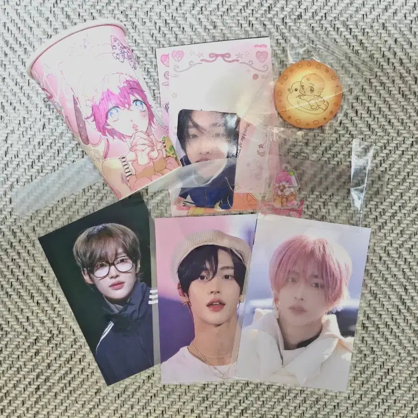[BUNJANG] RIIZE Wonbin Birthday Cafe Bundle Set / 26년 라이즈 원빈 생일 카페 기본 특전+럭드 일괄 판매합니다.