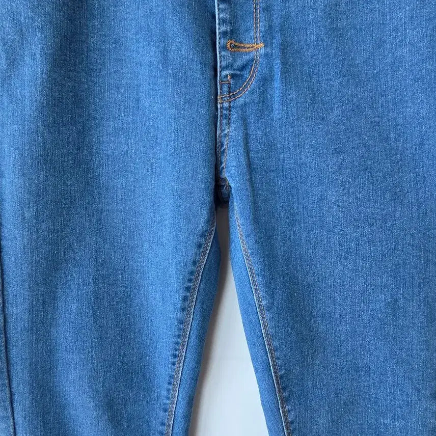 [BUNJANG] Skinny Denim Jeans / 44-55)버튼 스키니 데님팬츠 /새제품