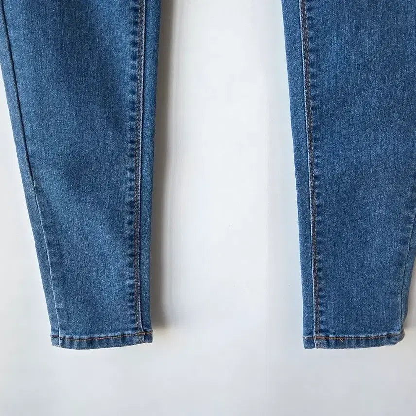 [BUNJANG] Skinny Denim Jeans / 44-55)버튼 스키니 데님팬츠 /새제품