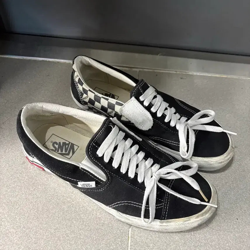 [BUNJANG] Vans Slip-On Checkerboard Sneakers / 반스 슬립온 270