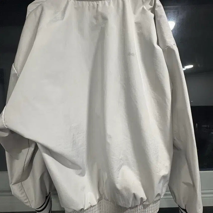 [BUNJANG] VOLANTE White Piste Windbreaker / 볼란테 VOLANTE 화이트 피스테 바람막이 긴팔