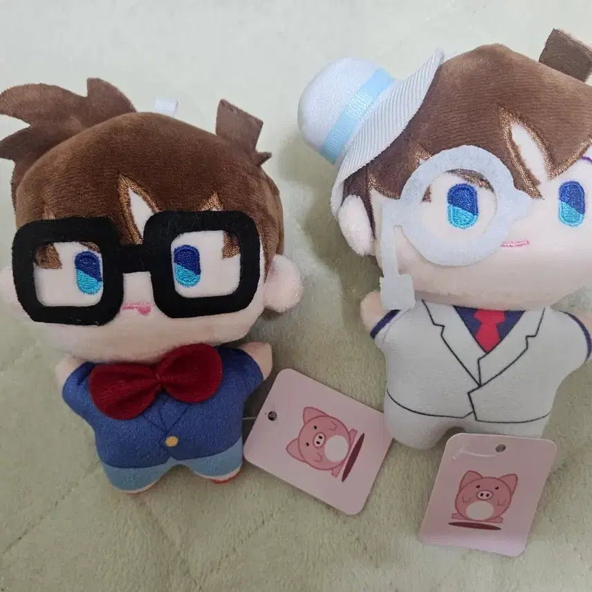 [BUNJANG] Detective Conan Kaito Kid Plush Keychain / 명탐정 코난 괴도키드 누이 인형 키링