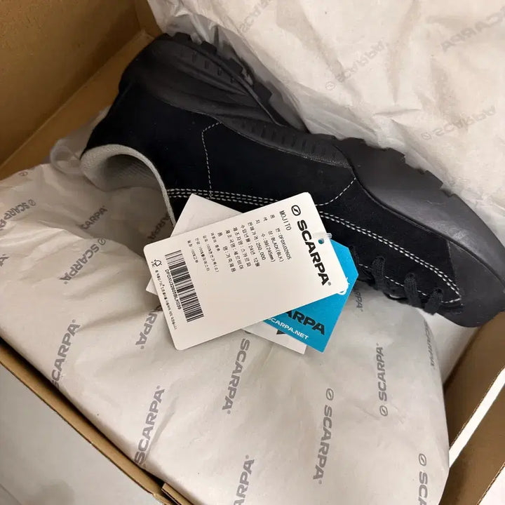[BUNJANG] Scarpa Mojito Black Hiking Shoes / [39] 스카르파 모히토 블랙 등산화