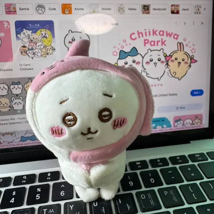 [BUNJANG] Chiikawa Doll Keychain / 치이카와 인형 키링 양도 판매