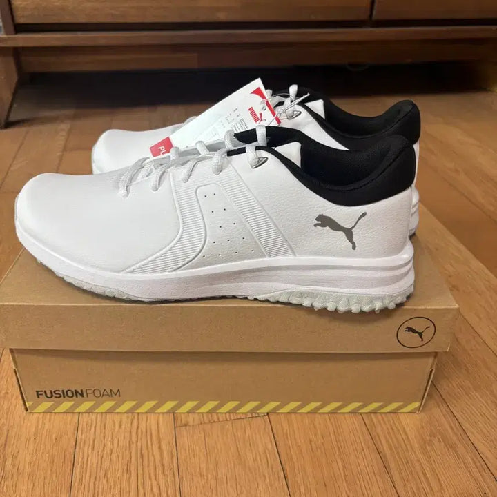 [BUNJANG] Puma Fusionform Golf Shoes White / 푸마 퓨전폼 골프화 화이트 새상품