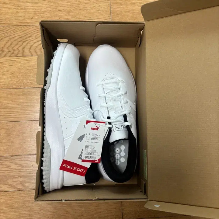[BUNJANG] Puma Fusionform Golf Shoes White / 푸마 퓨전폼 골프화 화이트 새상품