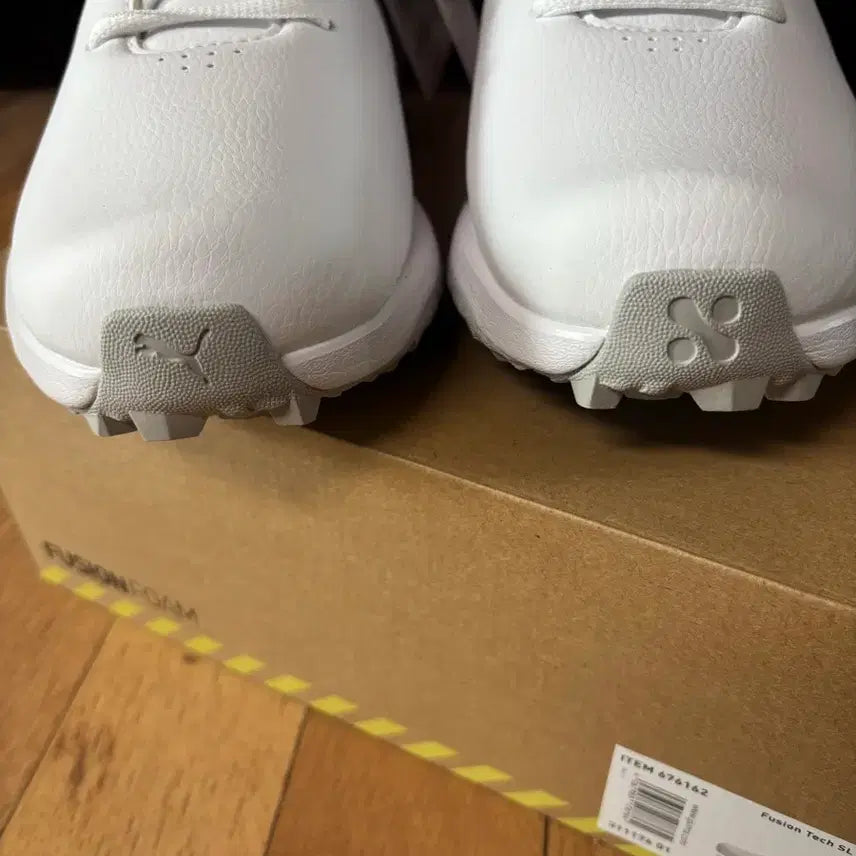 [BUNJANG] Puma Fusionform Golf Shoes White / 푸마 퓨전폼 골프화 화이트 새상품