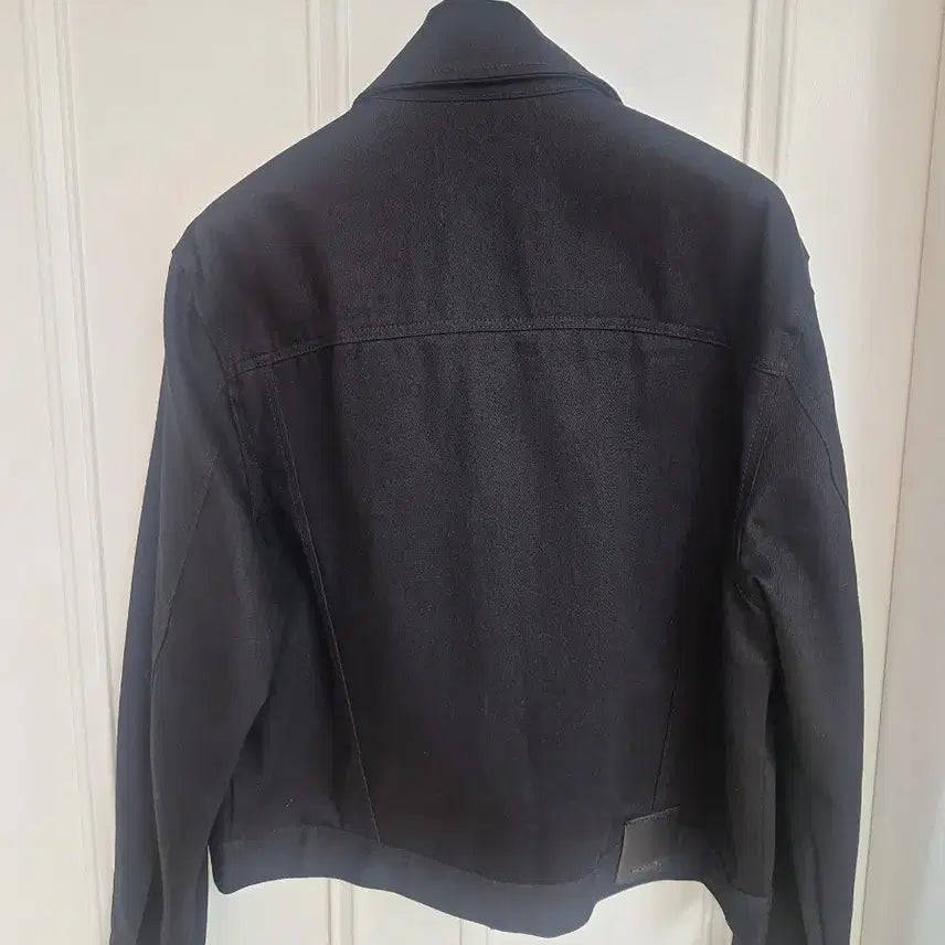 [BUNJANG] Plac 051 Black Denim Jacket / 플랙 051 블랙 데님 자켓