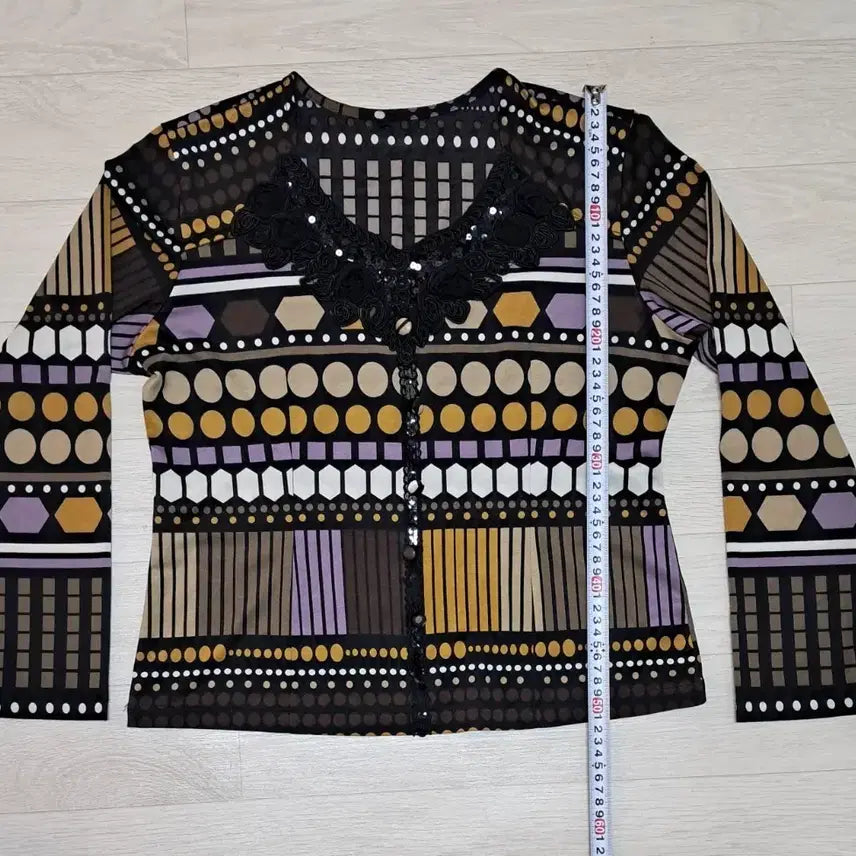 [BUNJANG] Pattern Lace Blouse / 패턴 레이스 블라우스