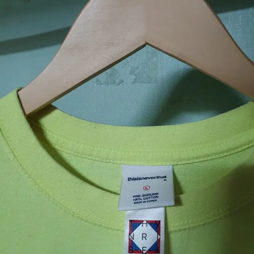 [BUNJANG] thisisneverthat Short Sleeve T-shirt L / 디스이즈네버댓 반팔 티셔츠 L 100