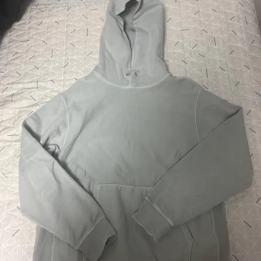 [BUNJANG] Carkiss Overdyed Hoodie Grey M / 카키스 오버다이드 후드티 그레이 m