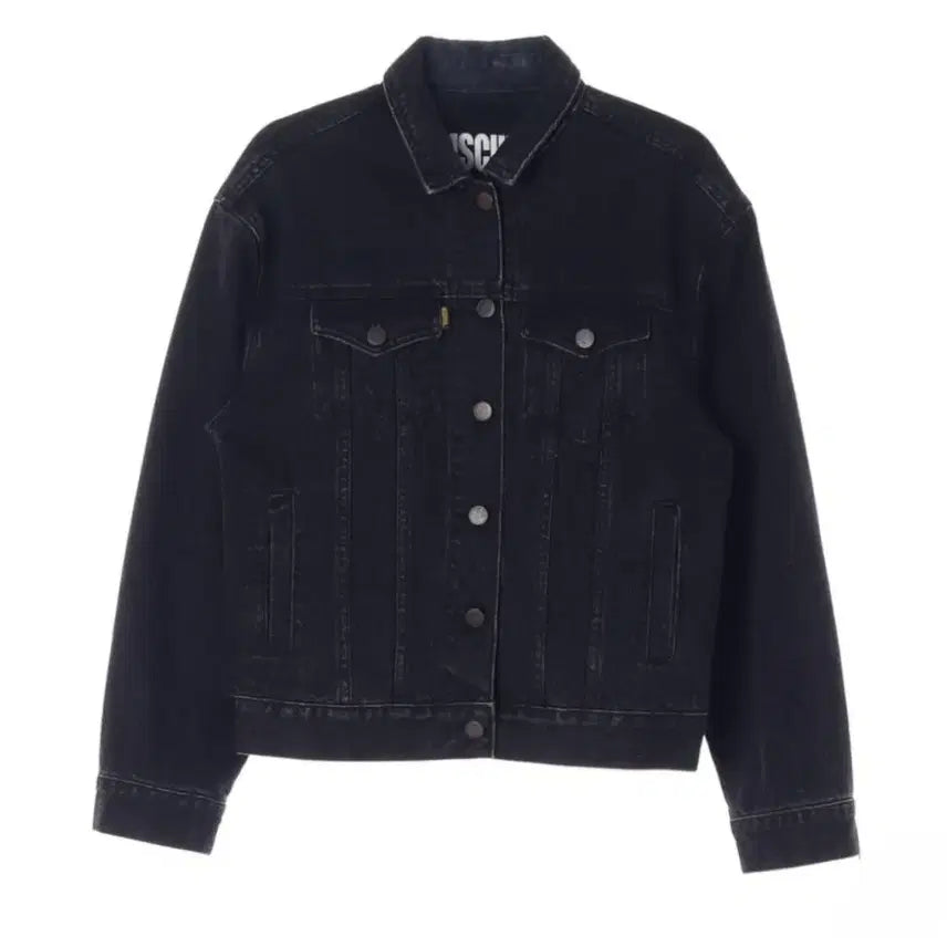 [BUNJANG] Mischief Denim Jacket - Black / 미스치프 청자켓 - 블랙