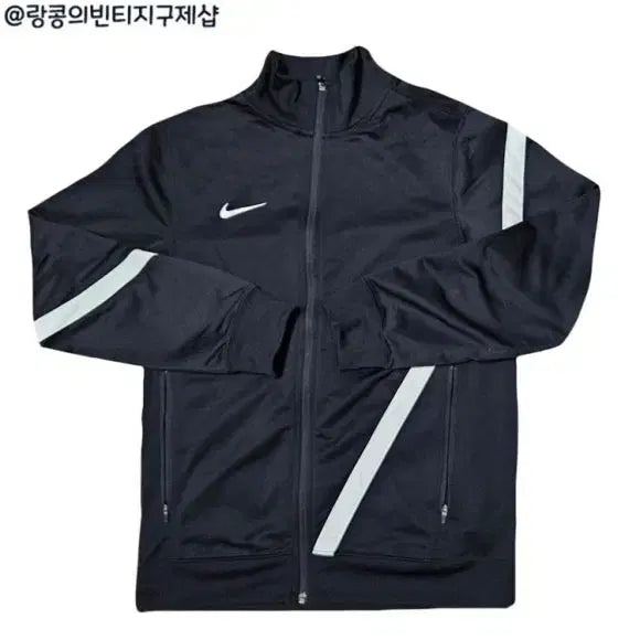 [BUNJANG] Nike Swoosh Oreo Jersey Jacket / 나이키 스우시 스트릿 오레오 져지 자켓