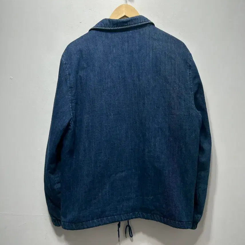 [BUNJANG] ZARA Denim Coach Jacket Blue Quilted Jacket XL / 자라 데님 코치 자켓 블루 셔츠누빔자켓 XL