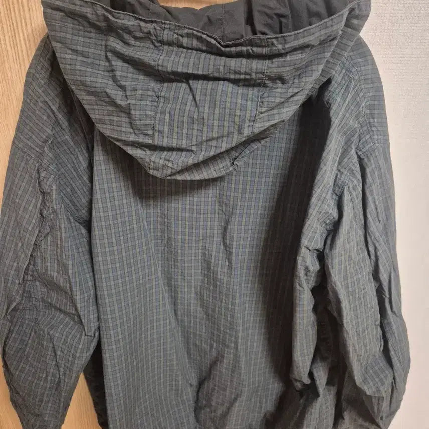 [BUNJANG] Years Ago Reversible Sand Parka Charcoal/Green Check / (새상품 1(s)) 이얼즈어고 리버시블 샌드파카 차콜/그린체크