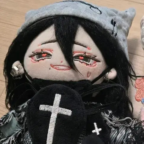 [BUNJANG] 20cm Doll Clothing Set - Kerberos Black / 20cm 솜인형 옷장 케로베로스 블랙