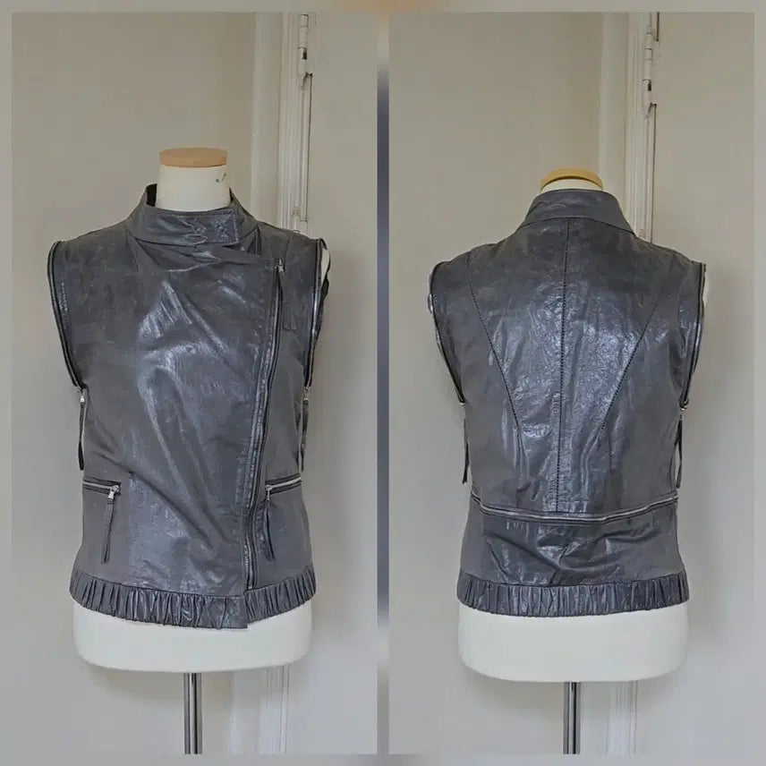 [BUNJANG] Henry Beguelin Leather Vest / 헨리베글린 병행수입/가죽 베스트/42