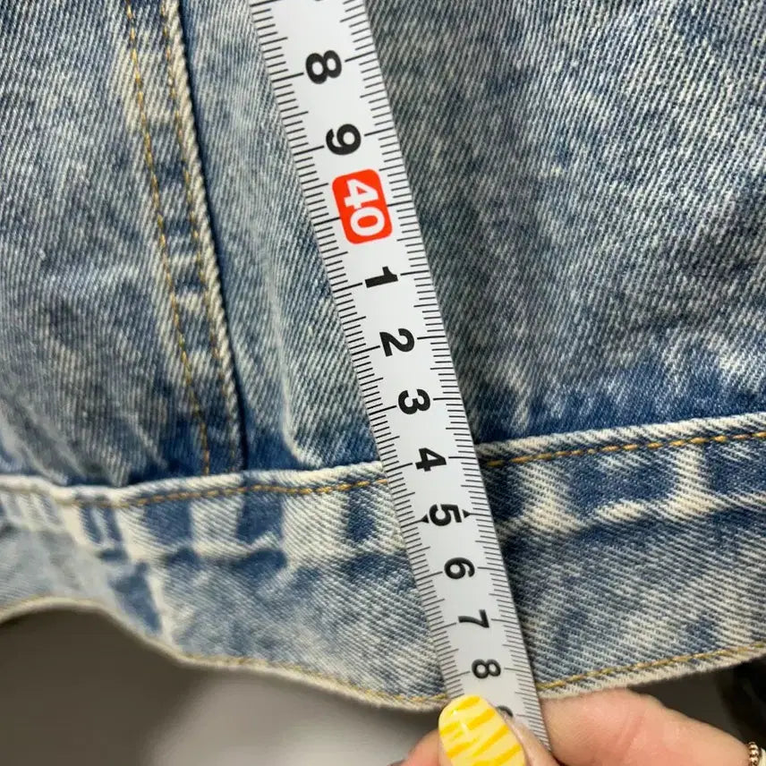 [BUNJANG] Vintage Washed Denim Jacket / 여성 데님 청자켓 빈티지 워싱 자켓
