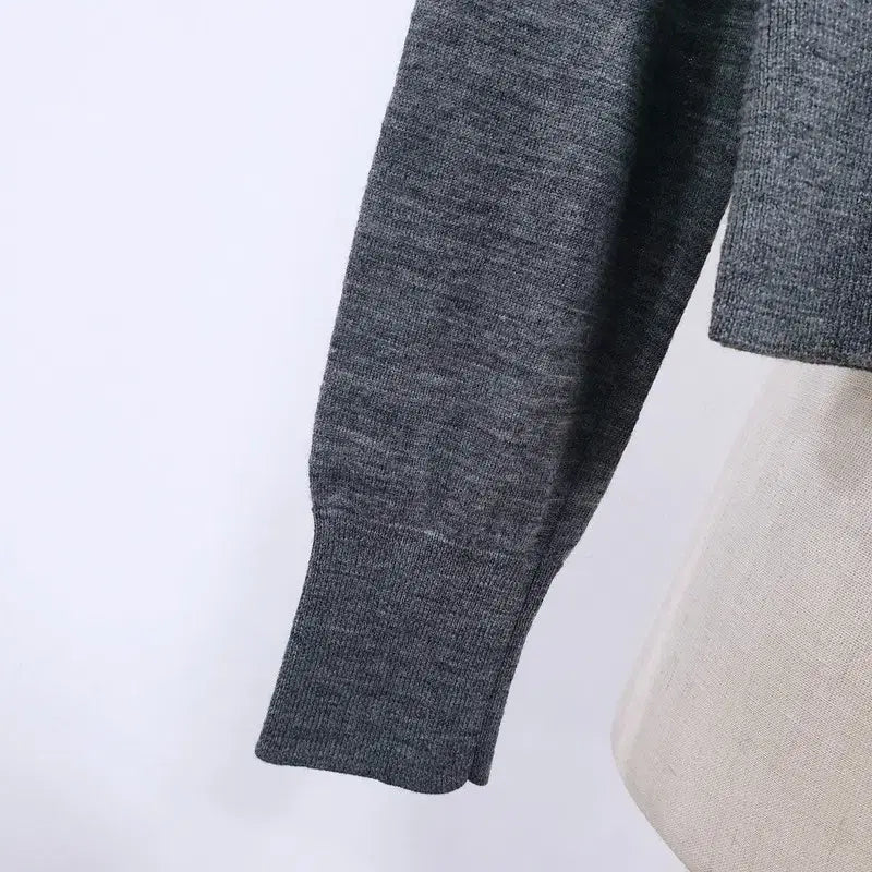 [BUNJANG] Paul Smith Black Label Wool 100% Mini Cardigan / 폴스미스 블랙라벨 울100 미니 가디건