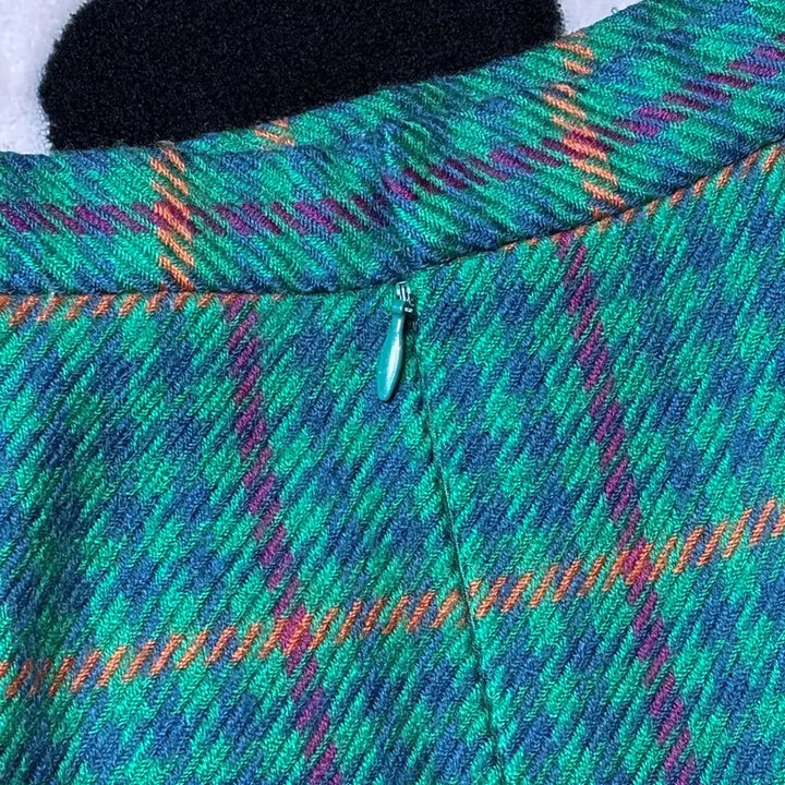 [BUNJANG] DEBORAH9 Vintage Check Midi Skirt / 일본빈티지 DEBORAH9 미디 스커트