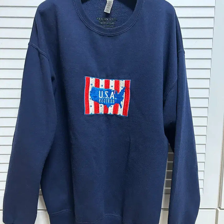 [BUNJANG] Wackomaria Jersey Sweatshirt Navy L / 와코마리아 져지스 맨투맨 네이비 L사이즈