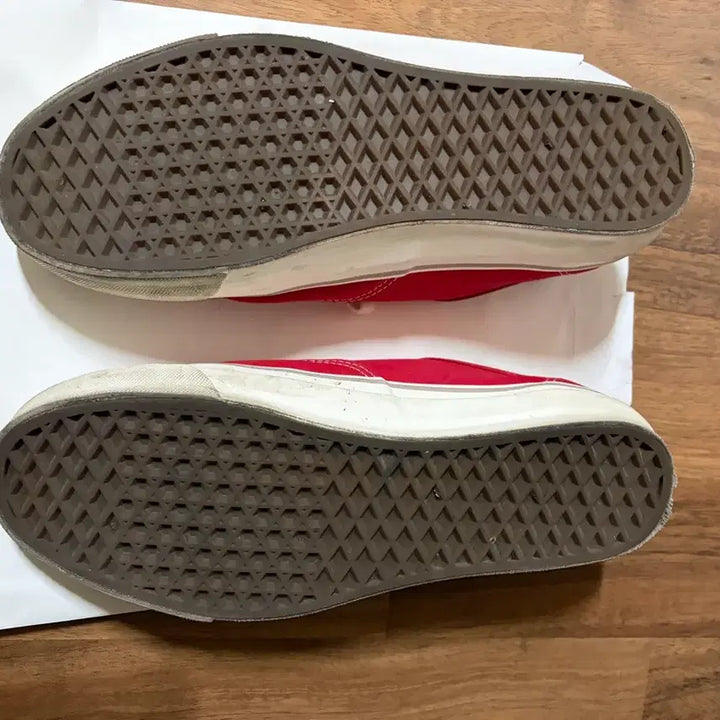 [BUNJANG] Vans Authentic Racing Red Sneakers / 반스 어센틱 레이싱 레드