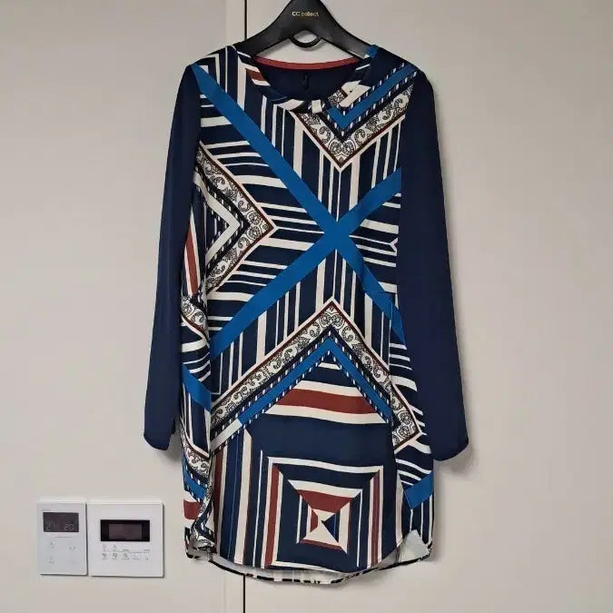 [BUNJANG] Benetton Patterned Dress / 베네통 패턴 원피스
