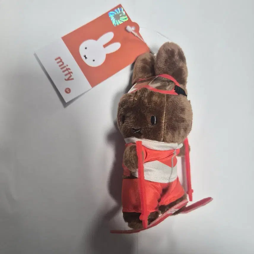 [BUNJANG] Miffy Winter Olympics Skiing Doll Keyring / 미피 동계올림픽 스키 인형키링