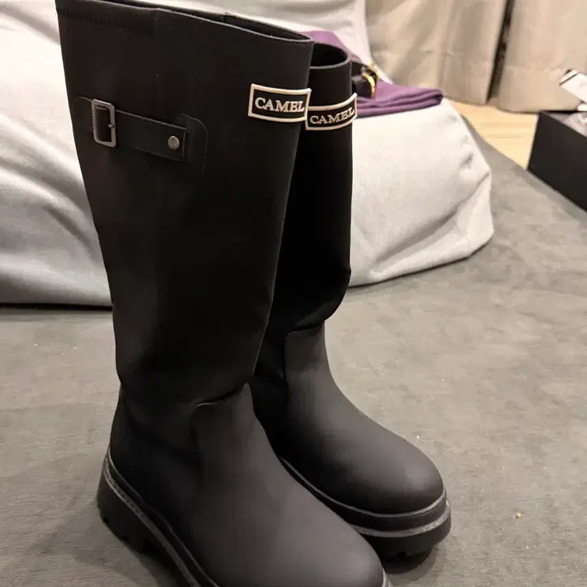 [BUNJANG] Black Long Boots 240 / 롱부츠240