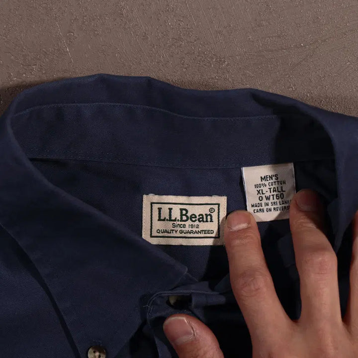 [BUNJANG] L.L.Bean C263 Short Sleeve Shirt / 엘엘빈 반팔셔츠 C263