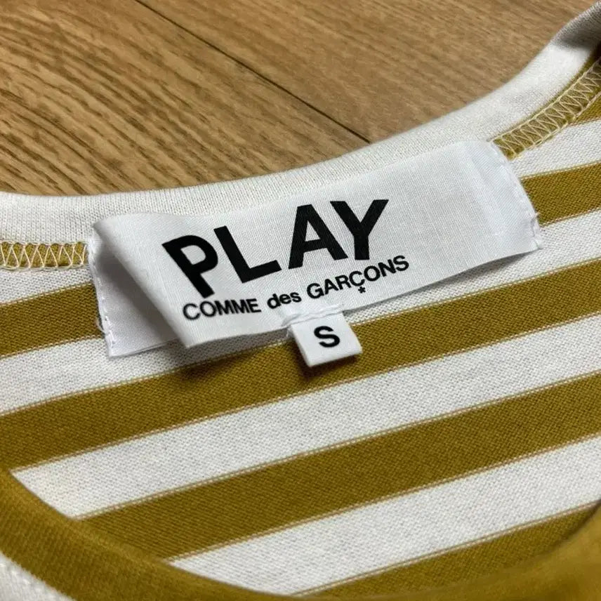 [BUNJANG] Comme des Garçons Striped T-Shirt / 꼼데가르송 스트라이프 티셔츠