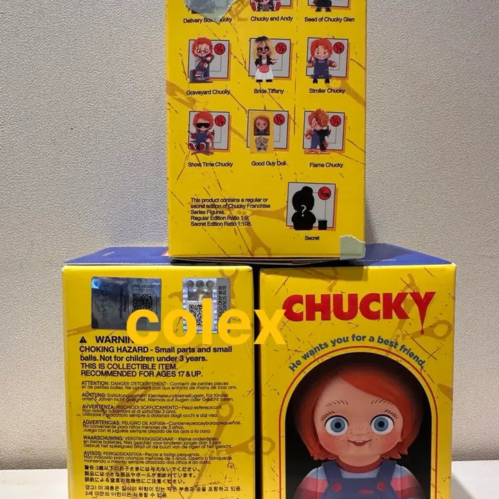 [BUNJANG] Pop Mart Chucky Bundle Set (Sealed) / 팝마트 처키 미개봉 일괄