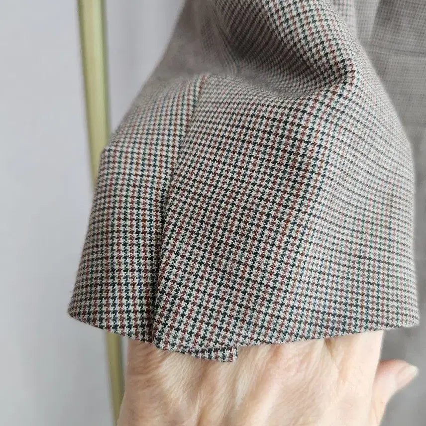 [BUNJANG] Misha Check Pattern Long Dress / 미샤 체크 패턴 롱 원피스