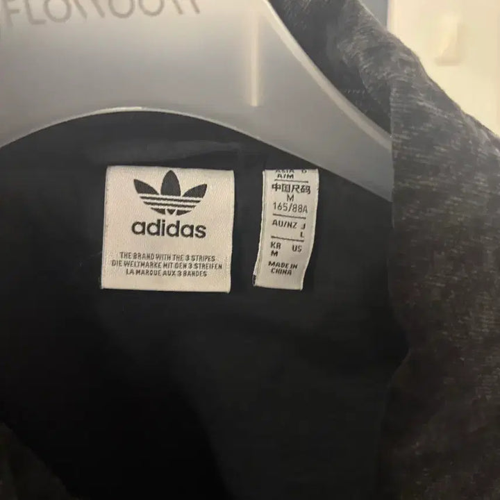 [BUNJANG] Adidas Black Denim Jacket M / 아디다스 블랙 데님 자켓 M