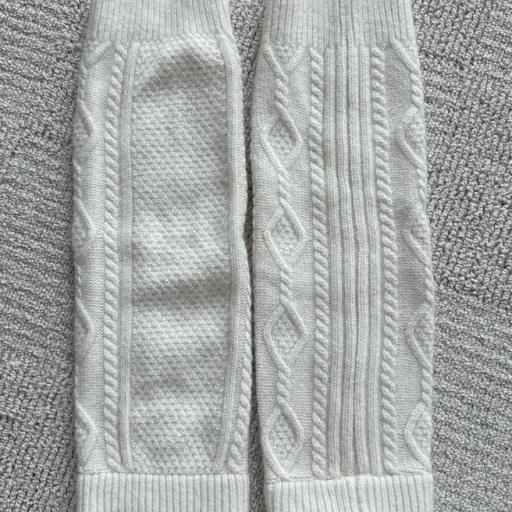 [BUNJANG] The Barnet Ivory Leg Warmers / 더바넷 레그워머 아이보리