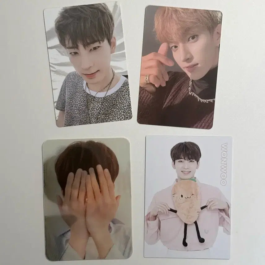 [SOLD OUT] 세븐틴 원우 도겸 포카 트레카 일괄