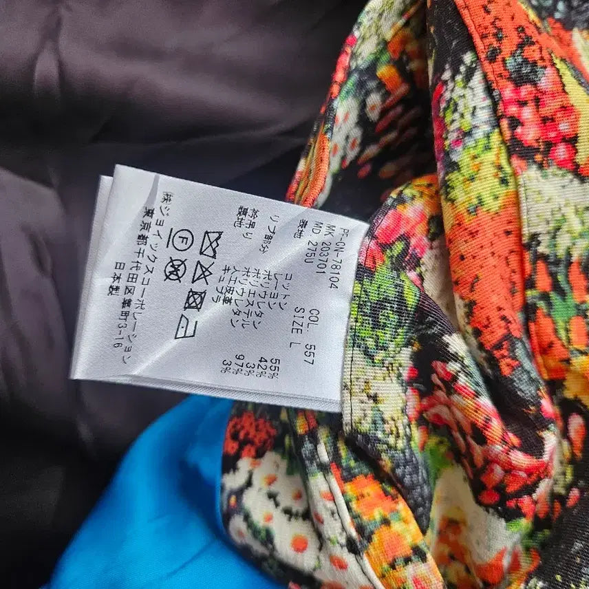 [BUNJANG] Paul Smith Floral Print Bomber Jacket / 폴스미스 플라워 프린팅 봄버 자켓